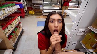 HD POV video be useful to brunette Aubry Babcock sucking a manhood
