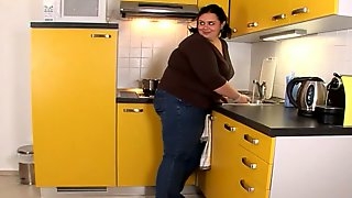 Super fat lady Ivana A is loving that huge penis