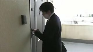 Japanese wife having an affair with another man