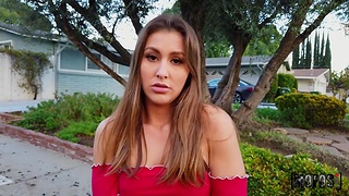 Dude picks up pretty from and fucks her deep throat and wet pussy primarily POV camera